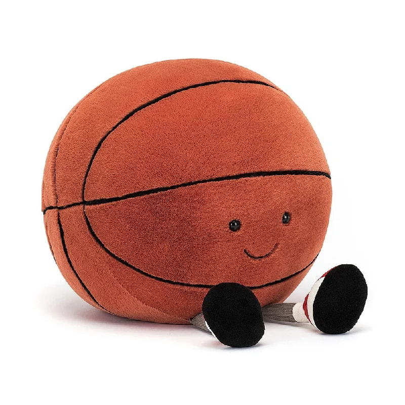 Soft and cozy Jellycat high-quality craftsmanshipAS2BK Amuseable Sports Basketball