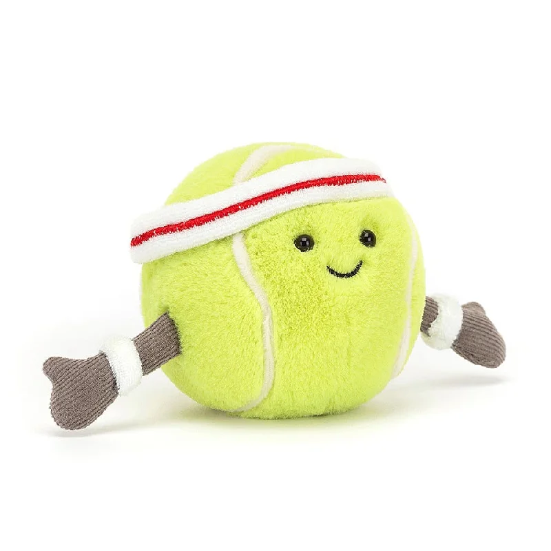 Cuddly and snuggly Jellycat snuggle partnersAS6T Amuseable Sports Tennis Ball