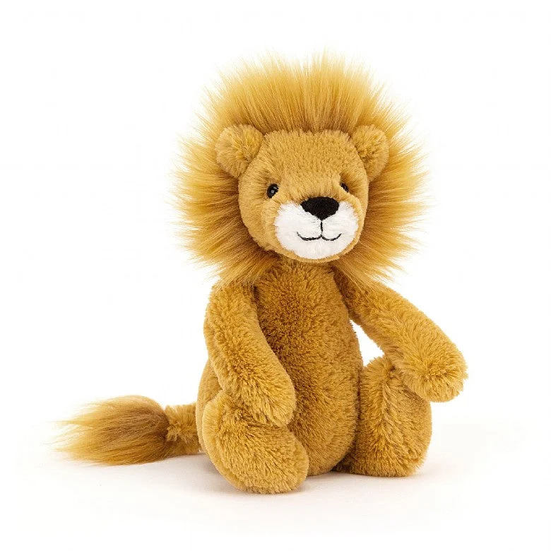Fluffy and comforting Jellycat superior materialsBashful Lion Small Jellycat
