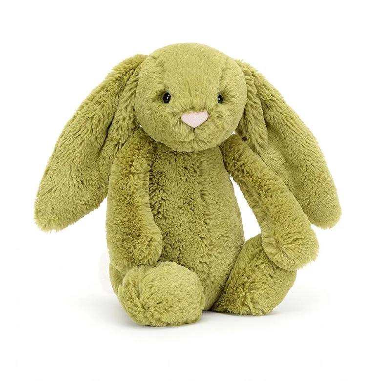 Fluffy and charming Jellycat itemsBashful Moss Bunny Medium Jellycat