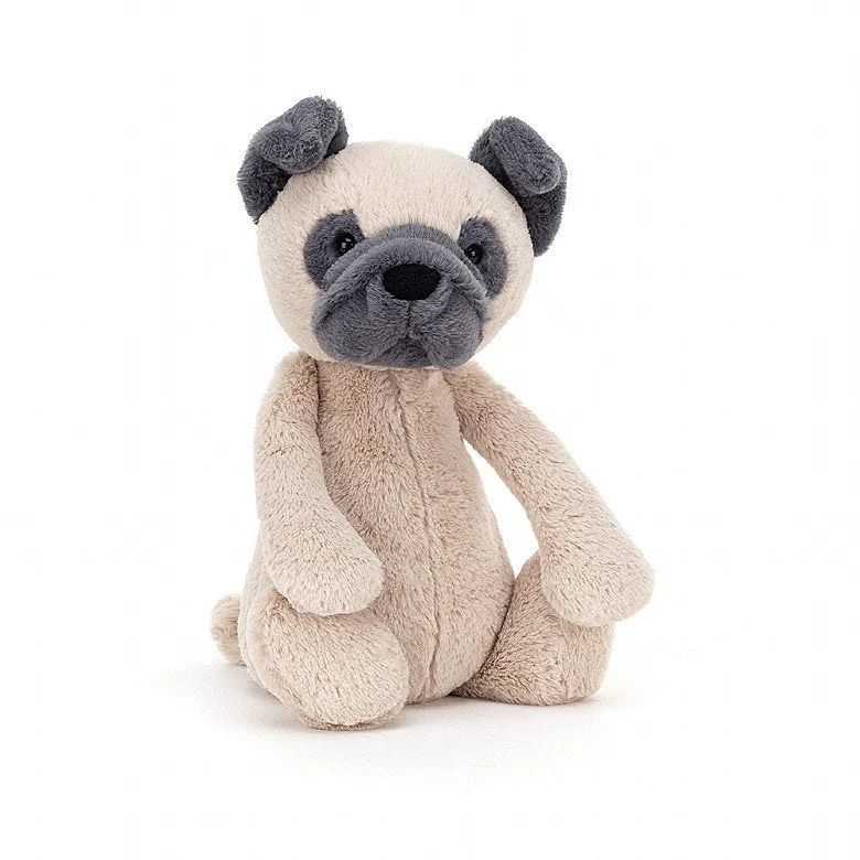 Huggable and charming Jellycat beloved by all ages.Bashful Pug Medium Jellycat
