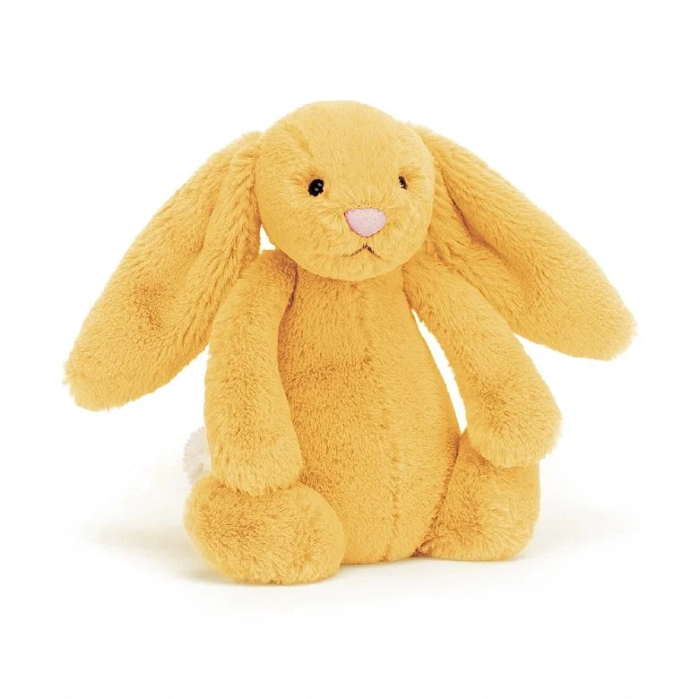 Cozy and gentle Jellycat attention to detailBashful Sunshine Bunny Small Jellycat