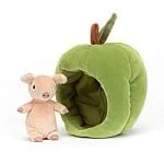 Cozy and delightful Jellycat companionsBrambling Pig in Green Apple