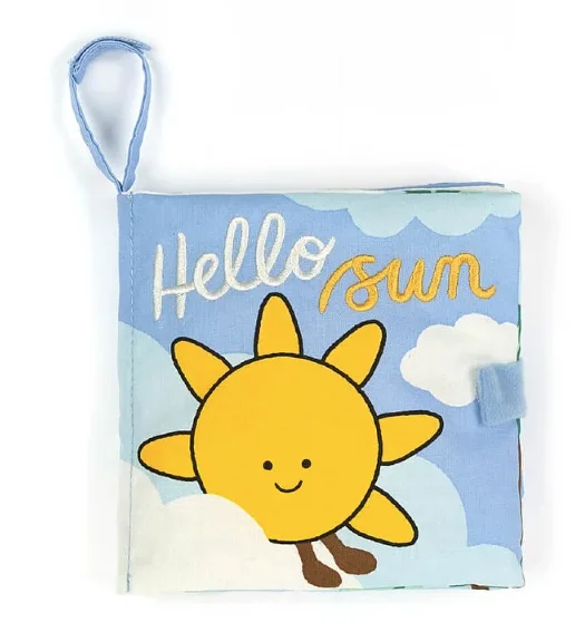 Adorable and snuggly Jellycat toysHello Sun Fabric Book