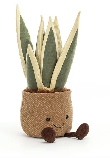 Cozy and gentle Jellycat attention to detailJellycat Amuseable Snake Plant