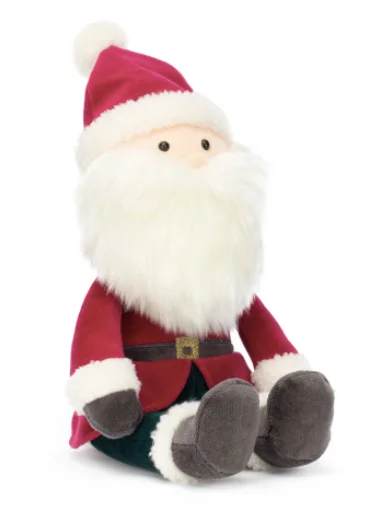Fluffy and charming Jellycat itemsJellycat Jolly Santa