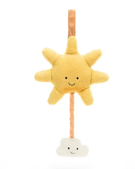 Cozy and gentle Jellycat attention to detailJellycat Amuseables Sun Musical Pull