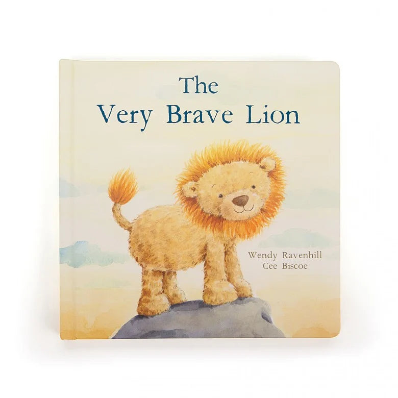 Cozy and gentle Jellycat attention to detailThe Very Brave Lion Book Jellycat