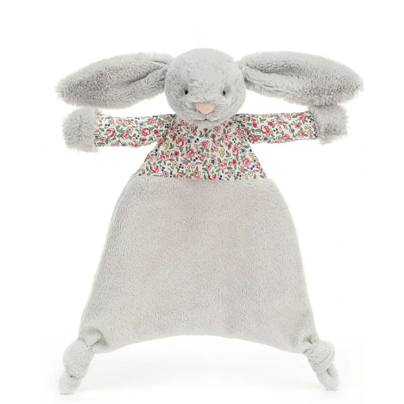 Soft and cozy Jellycat high-quality craftsmanshipPersonalised Jellycat Bunny Comforter - Silver Blossom Soft and cozy Jellycat high-quality craftsmanshipPersonalised Jellycat Bunny Comforter - Silver Blossom
