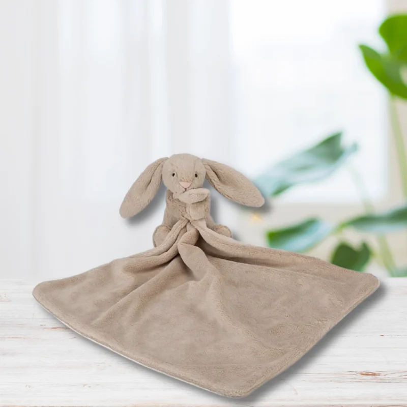 Cozy and gentle Jellycat attention to detailPersonalised Jellycat Bunny Soother - Beige Cozy and gentle Jellycat attention to detailPersonalised Jellycat Bunny Soother - Beige