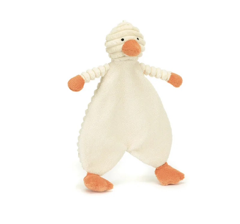 Fluffy and comforting Jellycat superior materialsCordy Roy Duckling Comforter