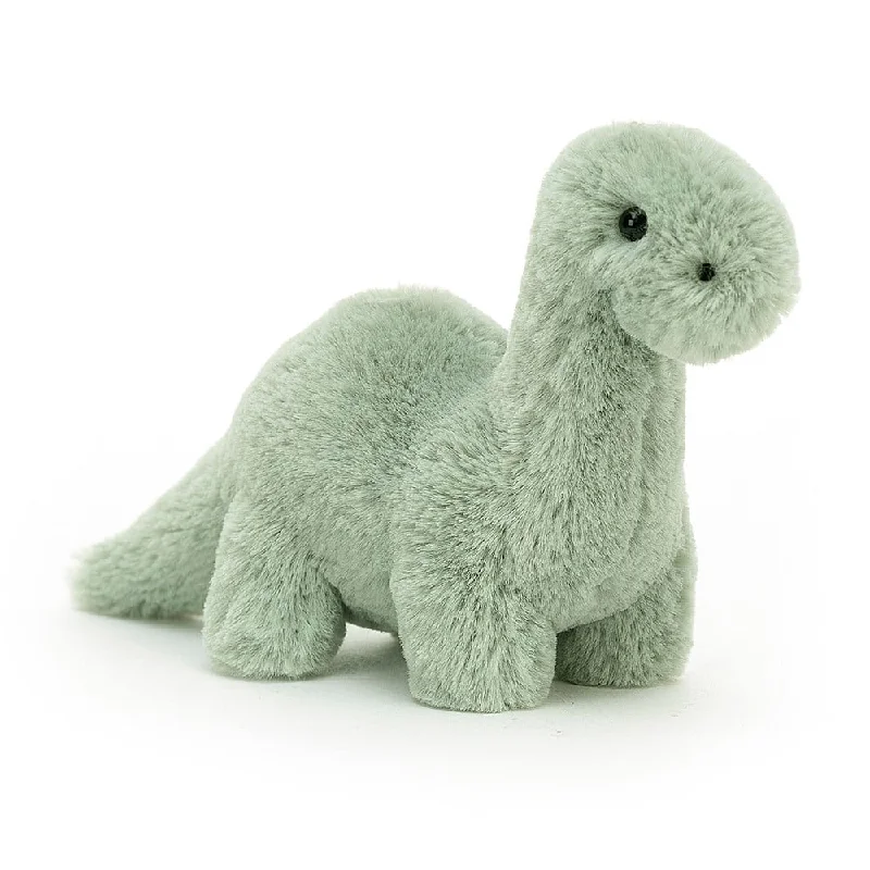 Plush and comforting Jellycat figuresFossilly Brontosaurus Mini Jellycat