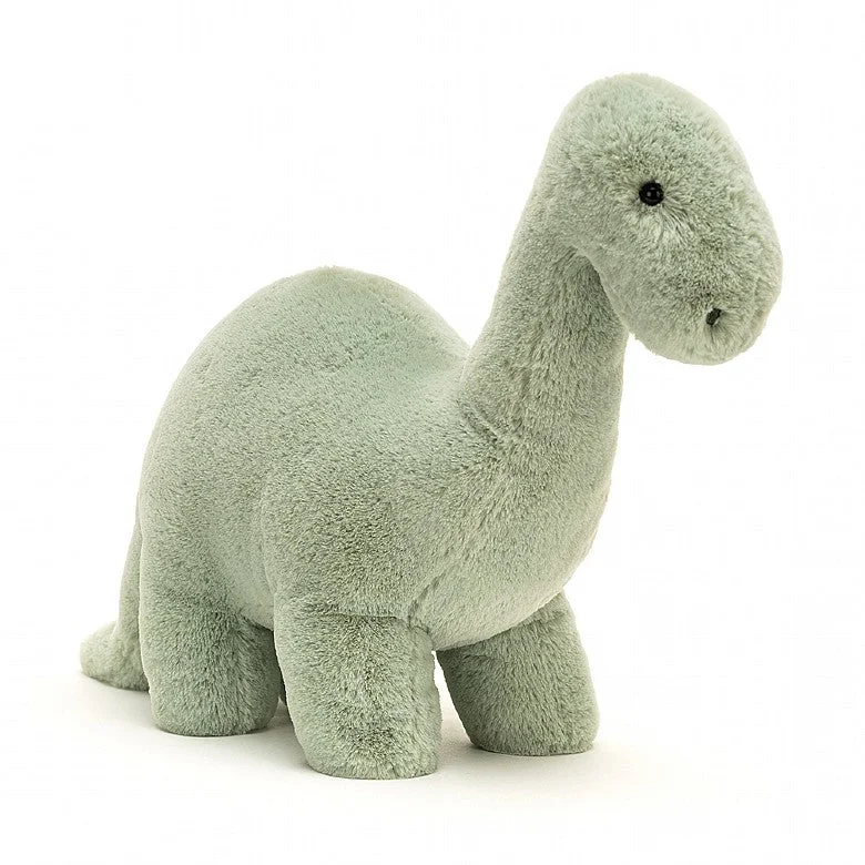 Fluffy and charming Jellycat itemsFossilly Brontosaurus Jellycat
