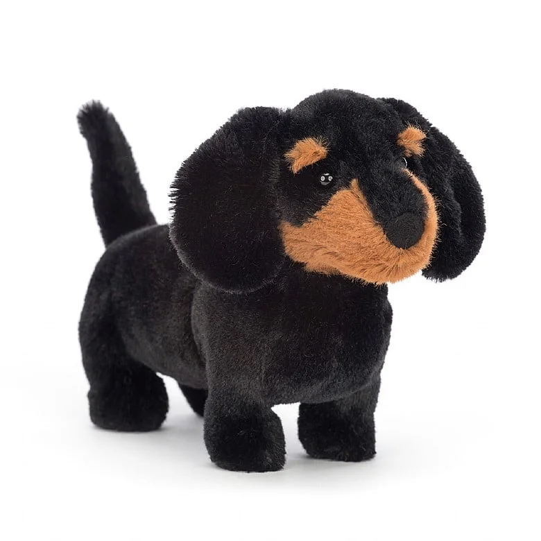 Fluffy and charming Jellycat itemsFreddie Sausage Dog Small Jellycat