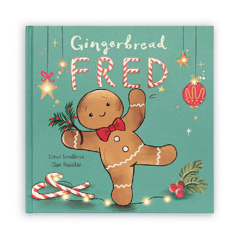Soft and charming Jellycat designsGingerbread Fred Book Jellycat