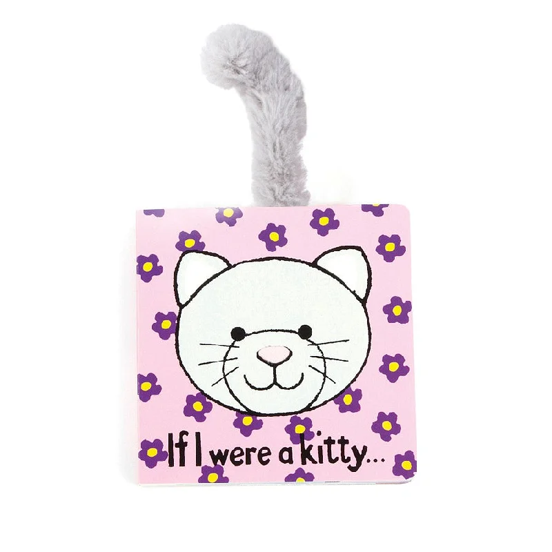Fluffy and comforting Jellycat superior materialsIf I Were A Kitty Book Jellycat