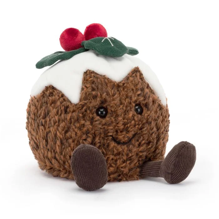 Cuddly and endearing Jellycat timeless appealJellycat - Amuseables Christmas Pudding