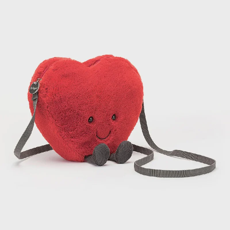 Plush and comforting Jellycat figuresJellycat Bag Amuseable Heart