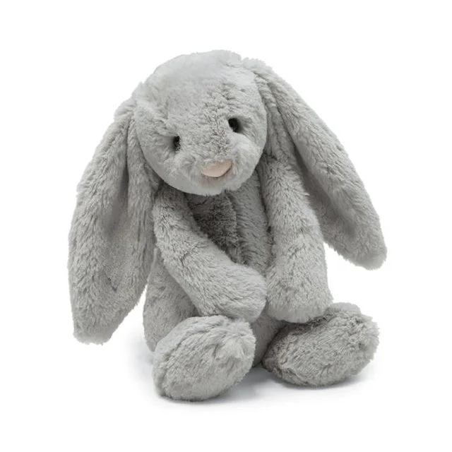 Cuddly and lovely Jellycat animalsJellycat Bashful Bunny Grey 7" Plush