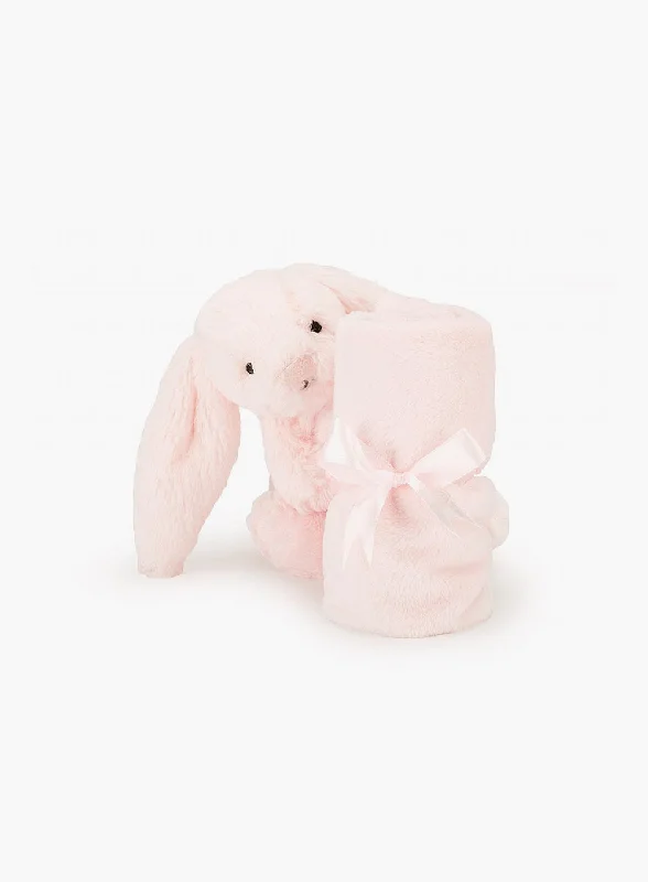 Plush and comforting Jellycat figuresJellycat Bashful Bunny Soother Blanket in Pink