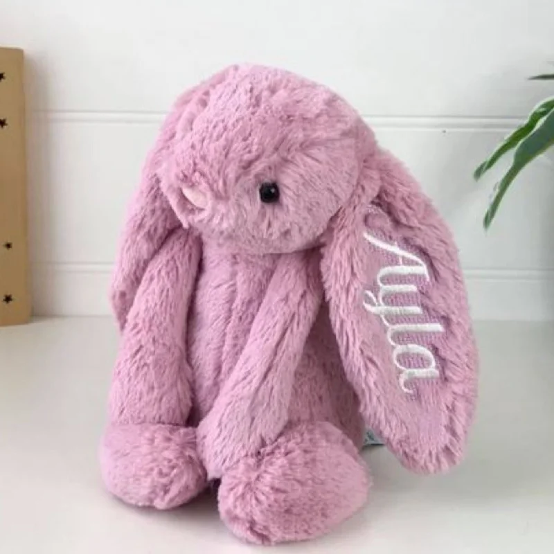 Cuddly and lovely Jellycat animalsPersonalised Medium Jellycat Bunny - Tulip