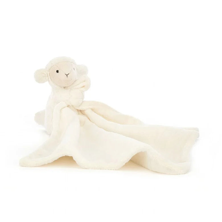 Cuddly and endearing Jellycat timeless appealJellycat Bashful Lamb Soother