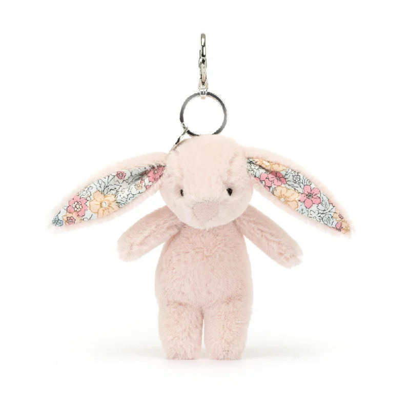 Soft and cozy Jellycat high-quality craftsmanshipPersonalised Jellycat Bag Charm - Blush Blossom Soft and cozy Jellycat high-quality craftsmanshipPersonalised Jellycat Bag Charm - Blush Blossom