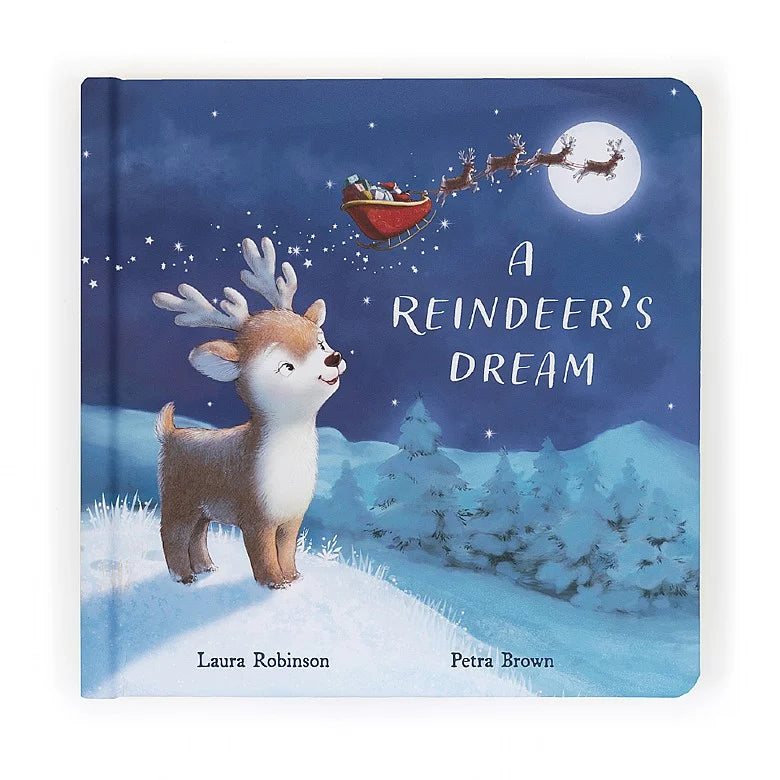 Sweet and endearing Jellycat stuffiesJellycat Book - A Reindeer's Dream