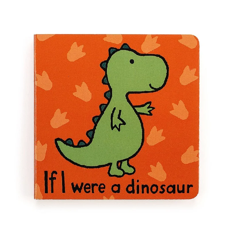 Plush and comforting Jellycat figuresJellycat If I were a Dino Book