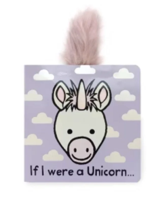 Soft and charming Jellycat designsJellycat If I were a Unicorn Book Purple