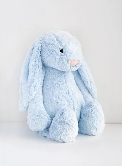 Cuddly and delightful Jellycat naptime buddiesJellycat Large Bashful Bunny in Blue