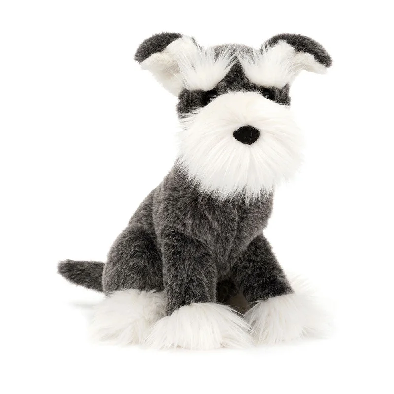 Soft and endearing Jellycat plushiesJellycat - Lawrence Schnauzer Grey