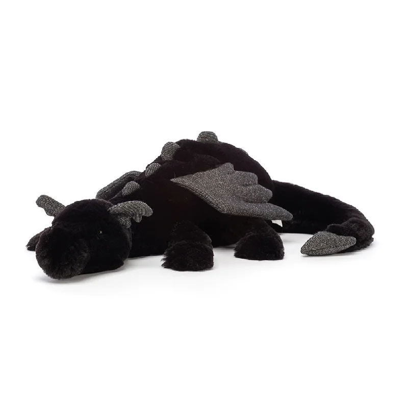 Adorable and snuggly Jellycat toysJellycat Little Onyx Dragon - 30cm