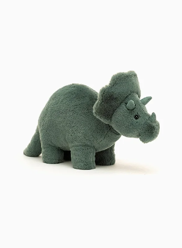 Adorable and gentle Jellycat friendsJellycat Medium Fossilly Triceratops