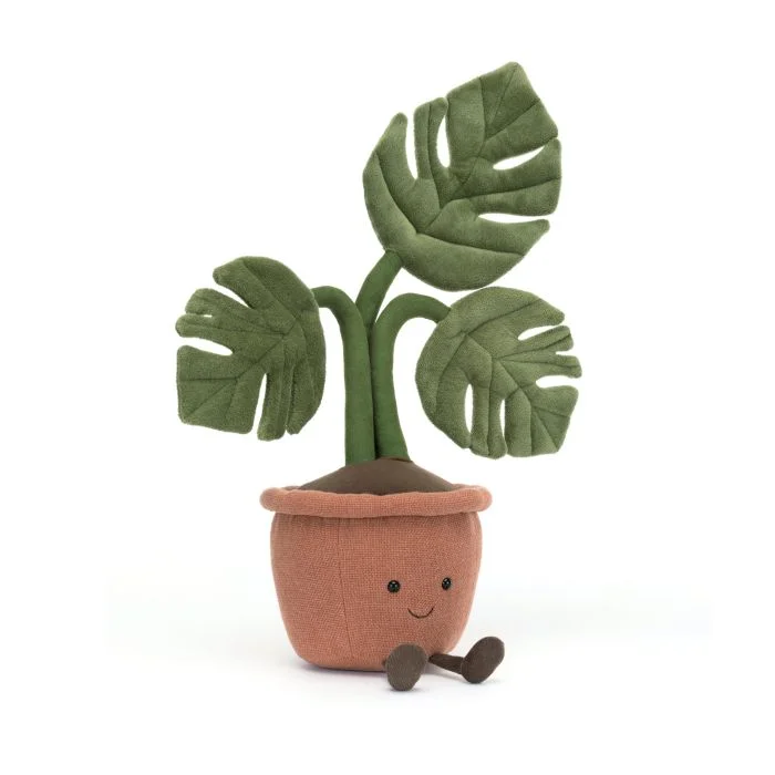 Fluffy and comforting Jellycat superior materialsJellycat Amuseables - Monstera Plant Fluffy and comforting Jellycat superior materialsJellycat Amuseables - Monstera Plant
