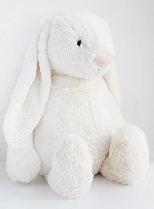 Huggable and charming Jellycat beloved by all ages.Jellycat Really Big Bashful Bunny in Cream