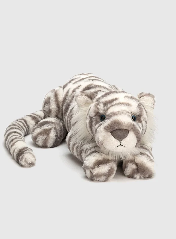 Cuddly and lovely Jellycat animalsJellycat Really Big Sacha Snow Tiger