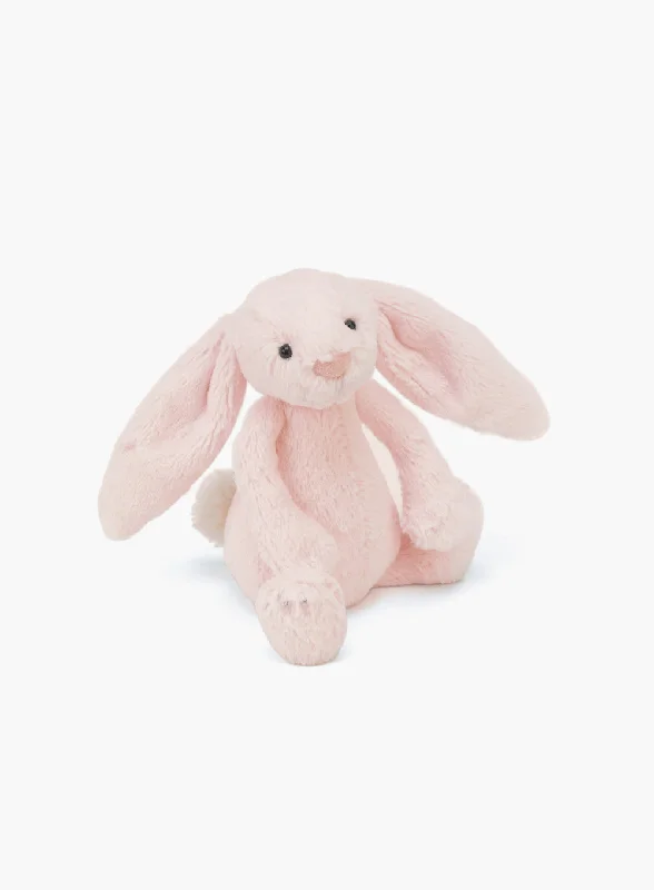 Fluffy and comforting Jellycat superior materialsJellycat Small Bashful Bunny Rattle in Pink