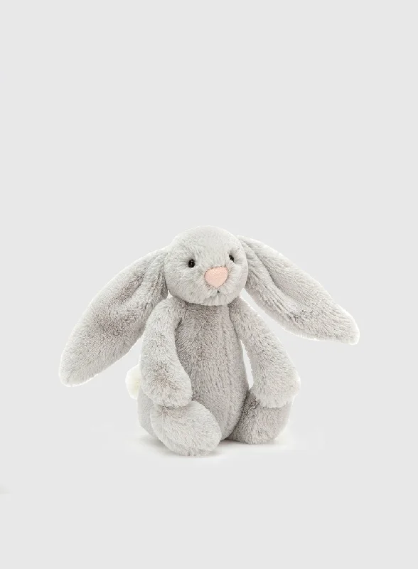 Adorable and gentle Jellycat friendsJellycat Small Bashful Bunny in Silver