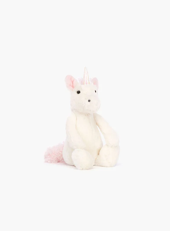 Fluffy and charming Jellycat itemsJellycat Small Bashful Unicorn