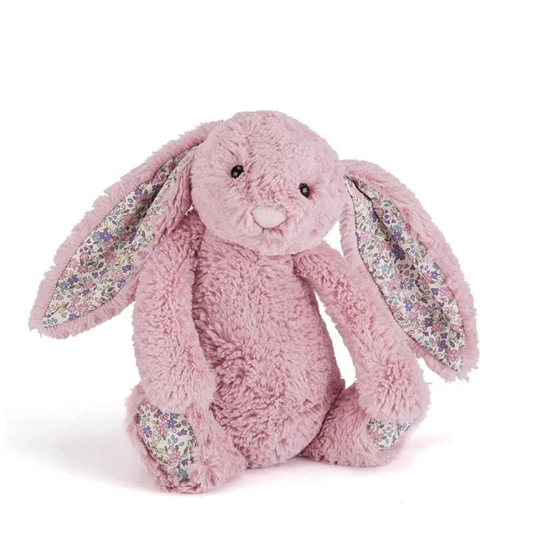 Fluffy and charming Jellycat itemsBashful Bunny Blossom Tulip Pink Original (Medium)