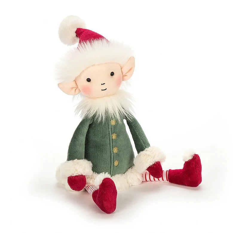 Soft and charming Jellycat designsLeffy Elf Medium Jellycat