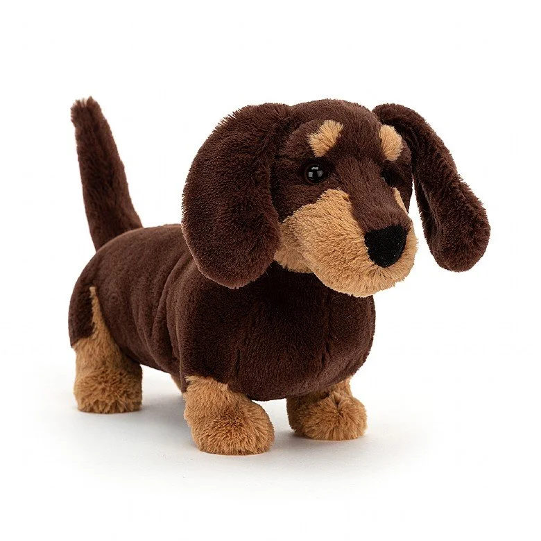 Fluffy and charming Jellycat itemsOtto Sausage Dog Large Jellycat