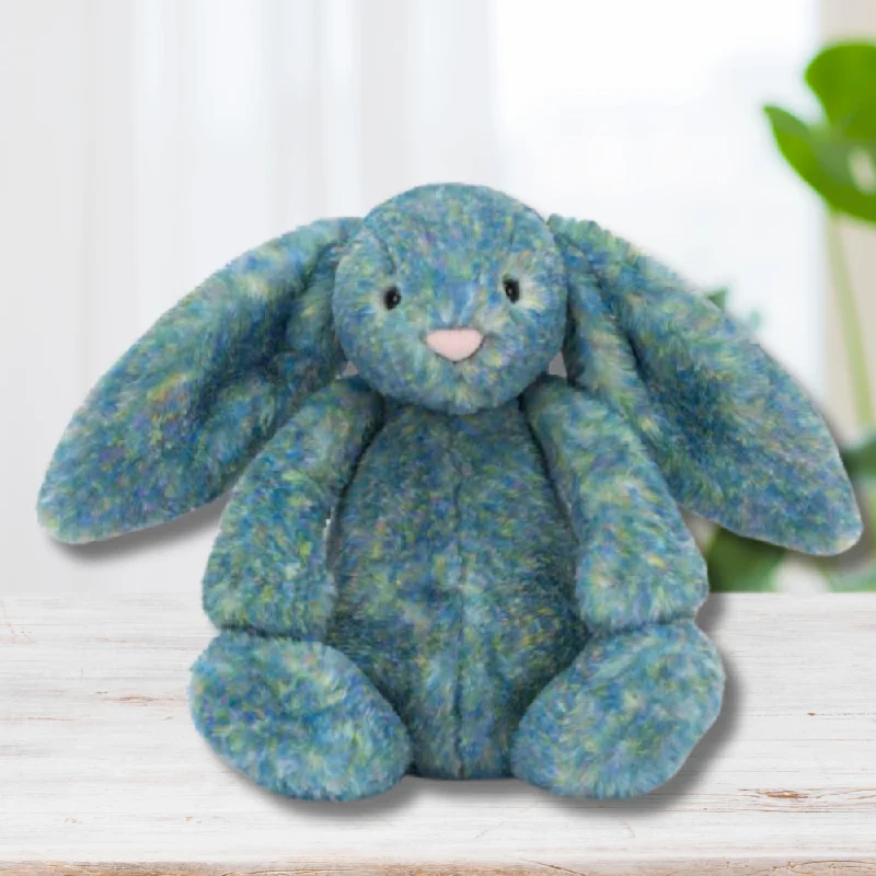 Sweet and endearing Jellycat stuffiesPersonalised Jellycat Bunny - Luxe Azure