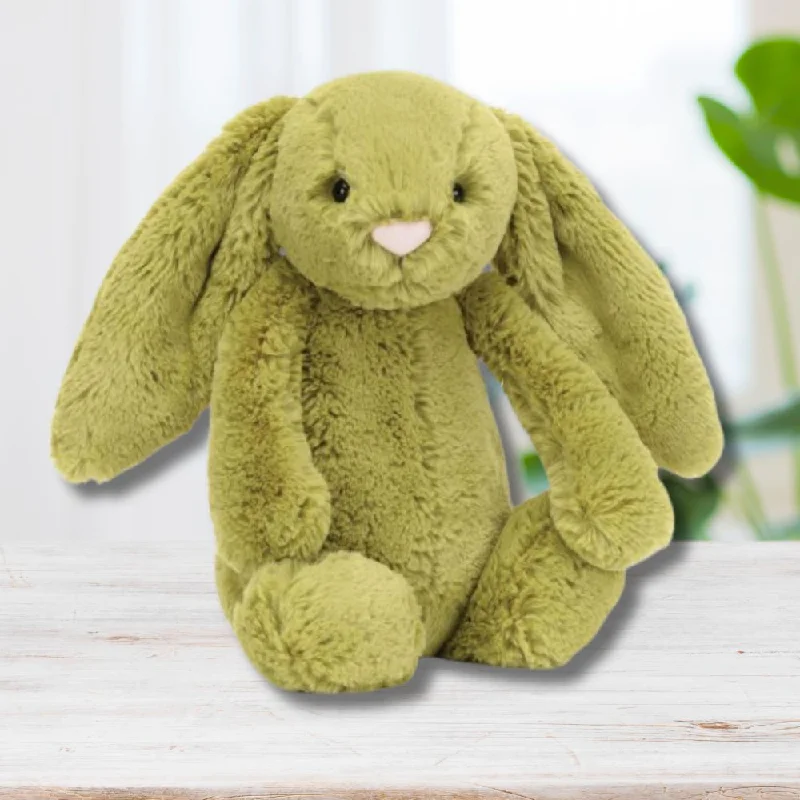 Adorable and snuggly Jellycat toysPersonalised Jellycat Bunny - Moss