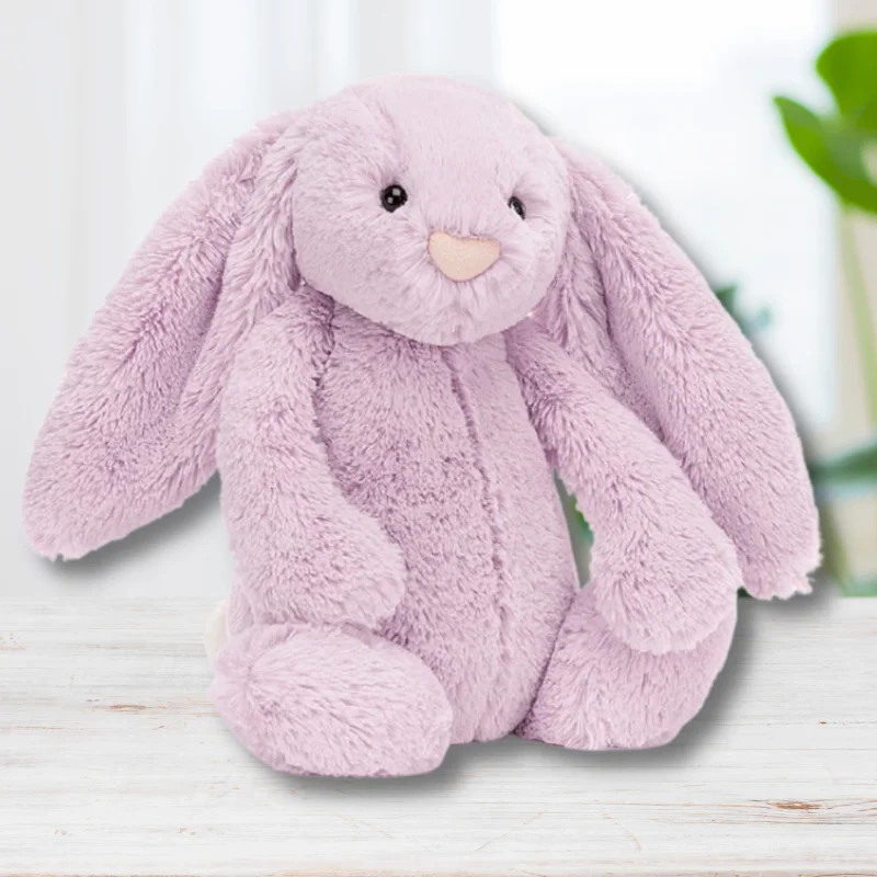 Soft and endearing Jellycat plushiesPersonalised Medium Jellycat Bunny - Lilac (JUST IN!!) Soft and endearing Jellycat plushiesPersonalised Medium Jellycat Bunny - Lilac (JUST IN!!)