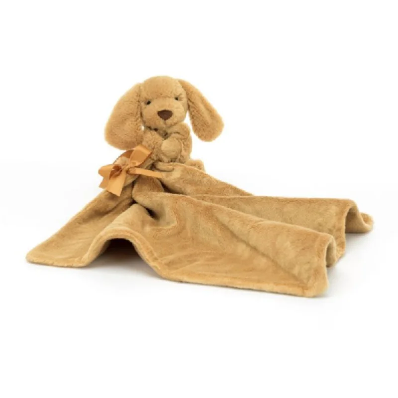 Soft and charming Jellycat designsPersonalised Jellycat Bunny Soother - Toffee Puppy Soft and charming Jellycat designsPersonalised Jellycat Bunny Soother - Toffee Puppy