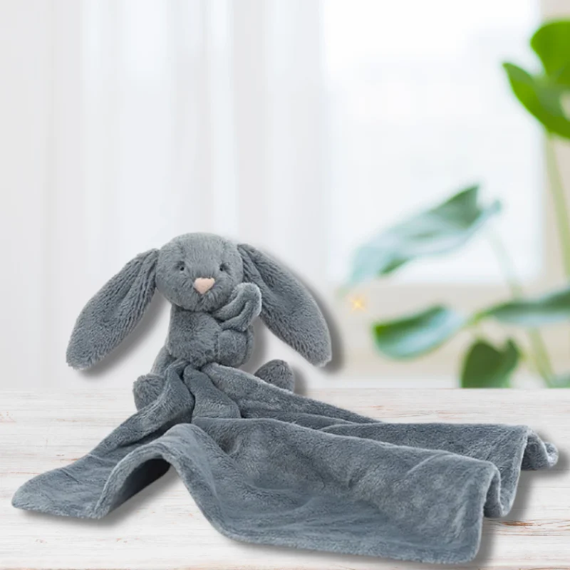 Soft and cozy Jellycat high-quality craftsmanshipPersonalised Jellycat Bunny Soother - Dusky Blue Soft and cozy Jellycat high-quality craftsmanshipPersonalised Jellycat Bunny Soother - Dusky Blue