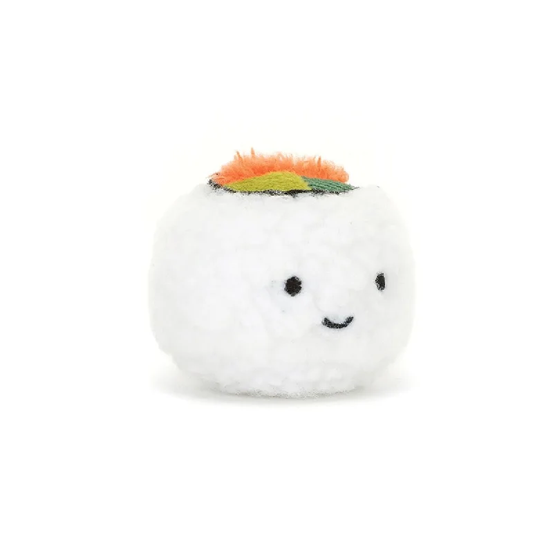 Adorable and plush Jellycat emotional support friendsSassy Sushi Uramaki