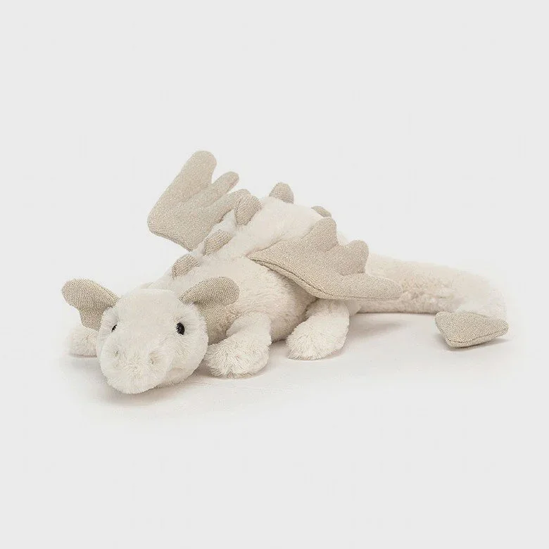 Cuddly and lovely Jellycat animalsSnow Dragon Little